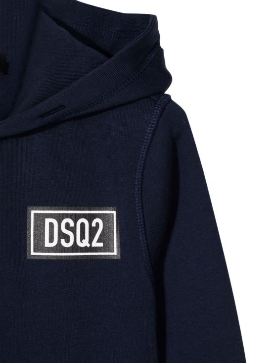  [키즈] 디스퀘어드2 트레이닝 상의 DQ0540K D001HDQ875 BLUE - DSQUARED2