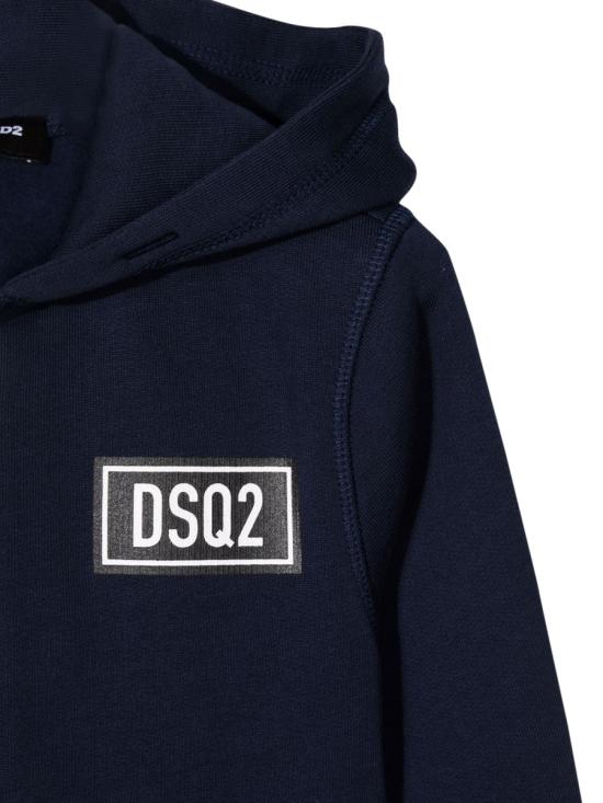  [키즈] 디스퀘어드2 트레이닝 상의 DQ0540K D001HDQ875 BLUE - DSQUARED2