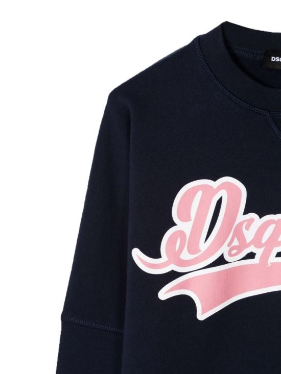  [키즈] 디스퀘어드2 원피스 DQ0360K D00G4DQ875 BLUE - DSQUARED2