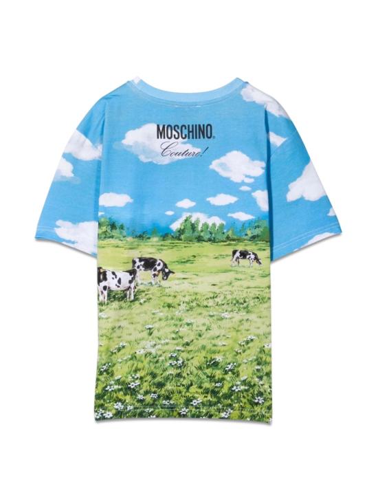  [키즈] 모스키노 티셔츠 HLM02TK LBA0184307 MULTICOLOUR - MOSCHINO