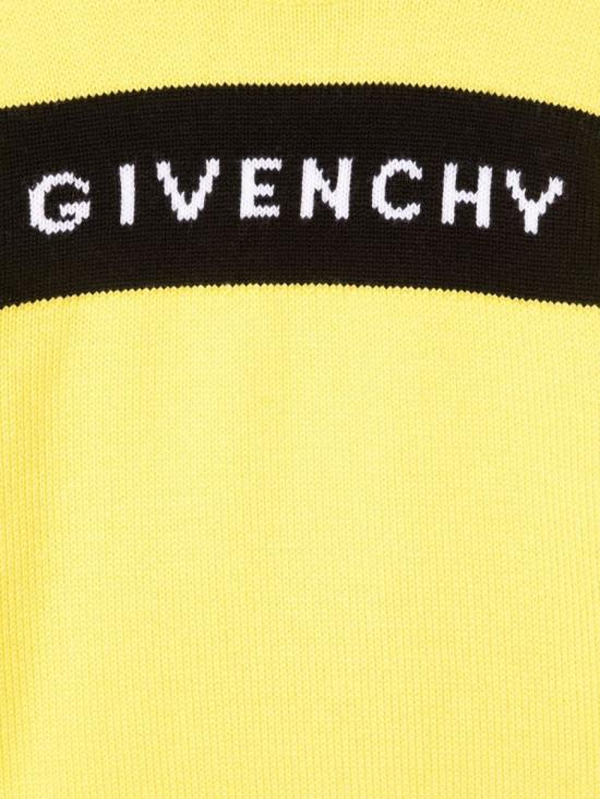 25FW [키즈] 지방시 풀오버 H25300K 508 YELLOW - GIVENCHY