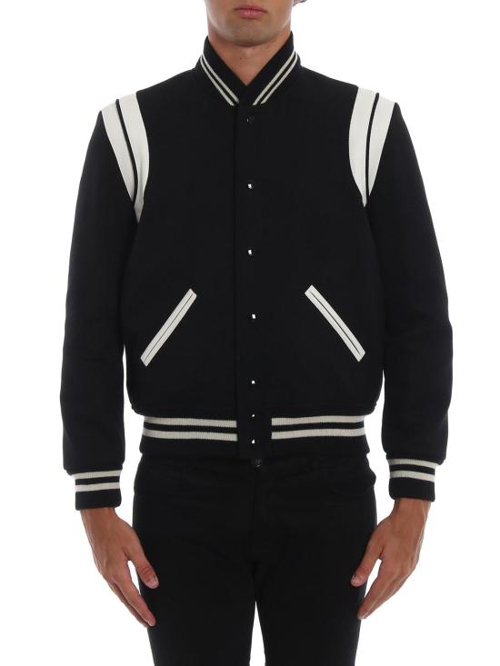 25SS 생로랑 울 테디 자켓 354718Y180W1070 Black - SAINT LAURENT