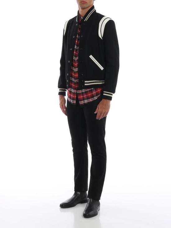 25SS 생로랑 울 테디 자켓 354718Y180W1070 Black - SAINT LAURENT