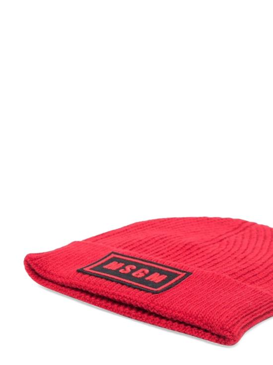 25FW [주니어] 엠에스지엠 모자 MS027743T 040 RED - MSGM