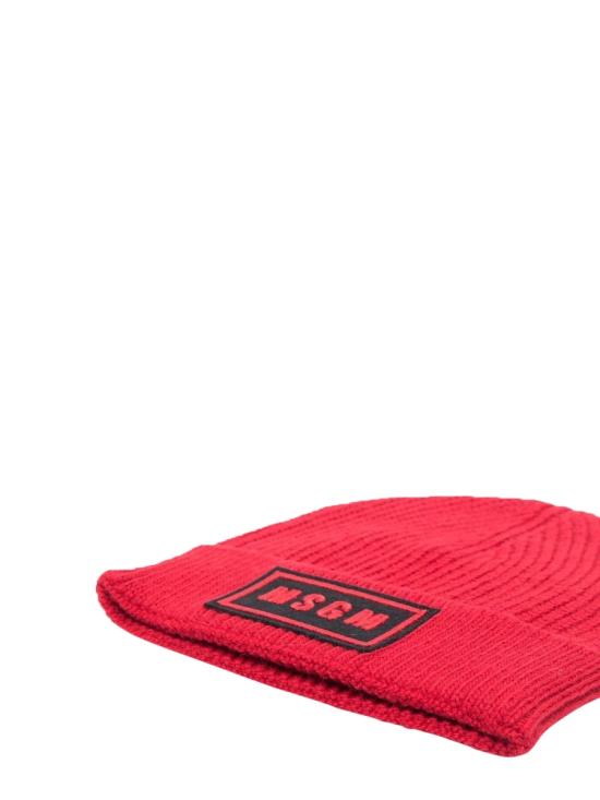 25FW [주니어] 엠에스지엠 모자 MS027743T 040 RED - MSGM