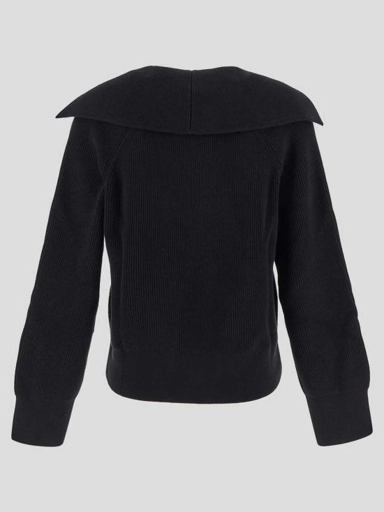 25SS 보테가베네타 스웨터 820109V59X01000 Black - BOTTEGA VENETA