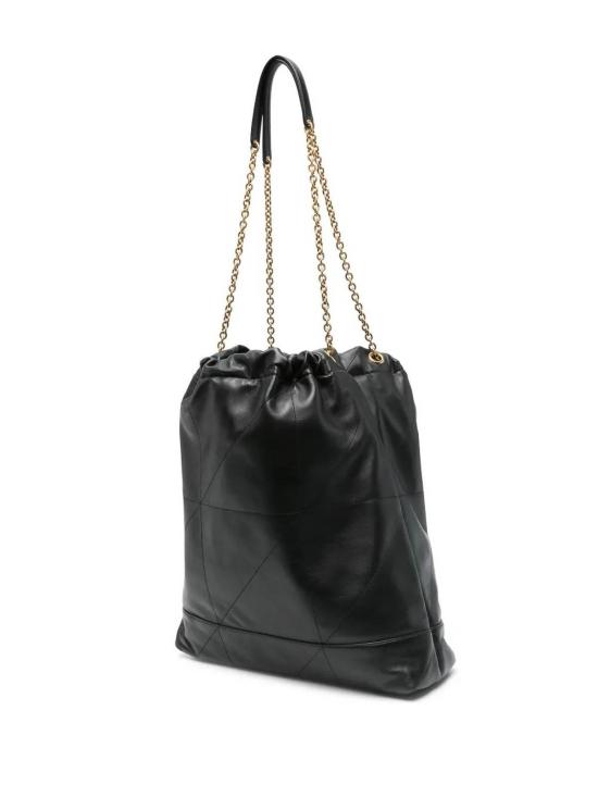 25FW 생로랑 제이미 라지 포숑 램스킨 828350AAB321000 Black - SAINT LAURENT