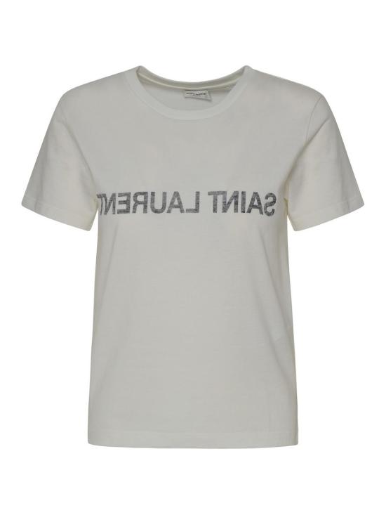  생로랑 폴로 티셔츠 665234Y37AW9744 Beige