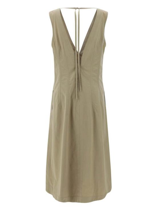  보테가베네타 미디 스커트 785703VA5Y09733 Beige - BOTTEGA VENETA