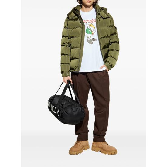 25FW 몽클레어 마스코트 로고 코튼 티셔츠  89AJS 8C000 16 00A WHITE - MONCLER