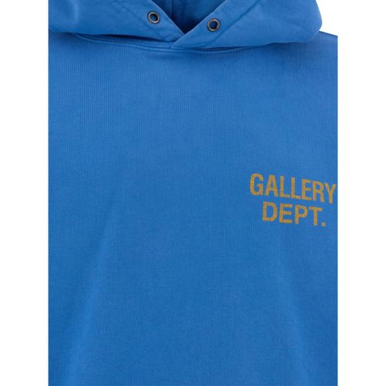 25FW 갤러리 디파트먼트 후드 티셔츠 GDLH 50025 ROYAL BLUE - GALLERY DEPT