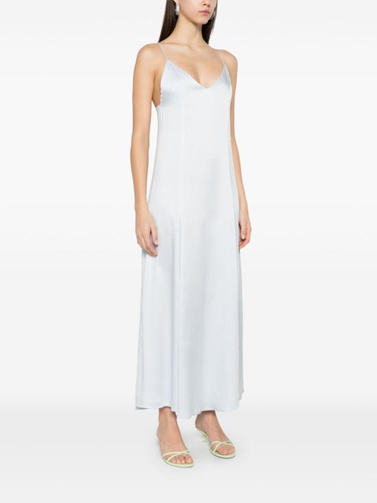 25SS 포르테포르테 미디 원피스 13565MYDRESS7062 CLEAR BLUE - FORTE FORTE