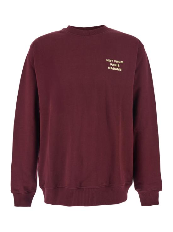 25FW 드롤드무슈 긴팔 티셔츠 ISW149CO127WN Bordeaux