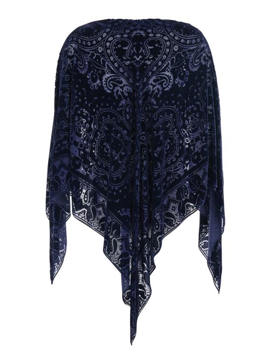 25FW 에트로 케이프 WRJA0145AV757B0065 Blu - ETRO