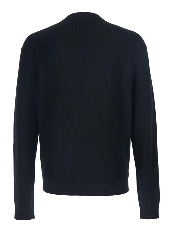 25FW 엠포리오 아르마니 스웨터 EM002196AF13851FC040 Black - EMPORIO ARMANI