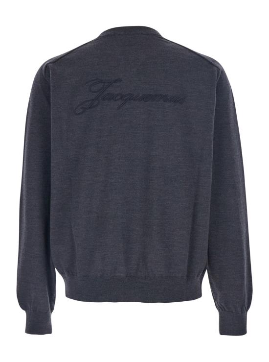 25FW 자크뮈스 스웨터 SWM00614AK00299970 Grey - JACQUEMUS