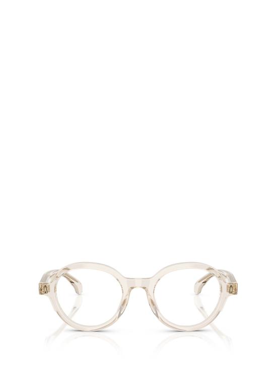 26FW 몽클레어 라운드 옵티컬 안경 ME2005 3003 TRANSPARENT BUTTER