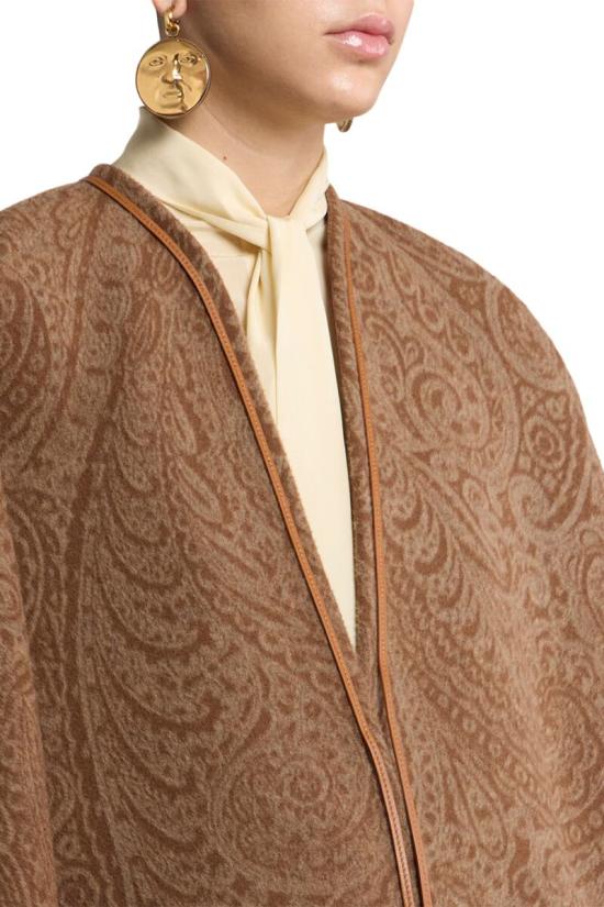 25FW 에트로 울 캐시미어 자카드 케이프  WRBD001299TJB37S9820 MULTICOLOR - ETRO