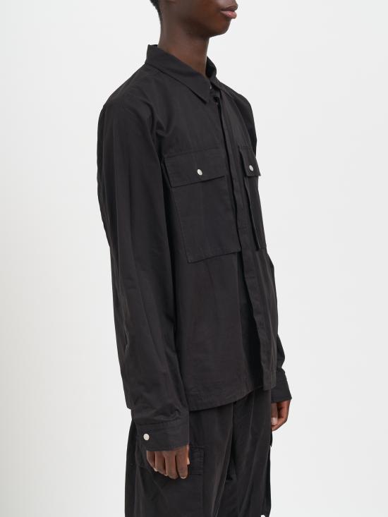 25FW 톰크롬 긴팔 셔츠 MMH175BLACK Black - THOM KROM