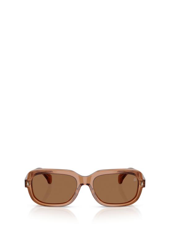 26FW 몽클레어 SUNTRAP 선트랩 직사각 프레임 선글라스 ME6008 3017 3 TRANSPARENT SHINY COGNAC