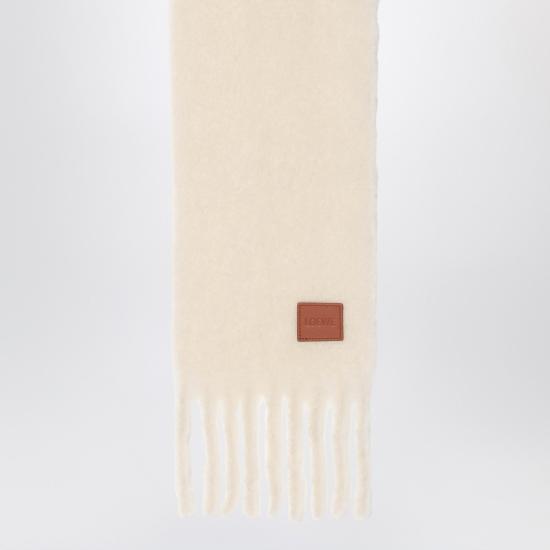 25FW 로에베 머플러/스카프 FSA6SS1X05WO White - LOEWE