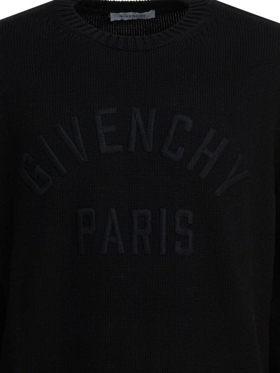 25FW 지방시 스웨터 BM90W04YNM001 Black - GIVENCHY