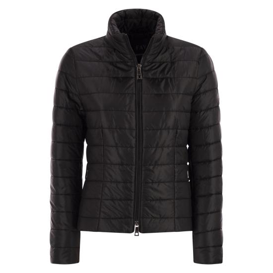 25FW 페이 케이프 NAW16513270ZYC BLACK - FAY