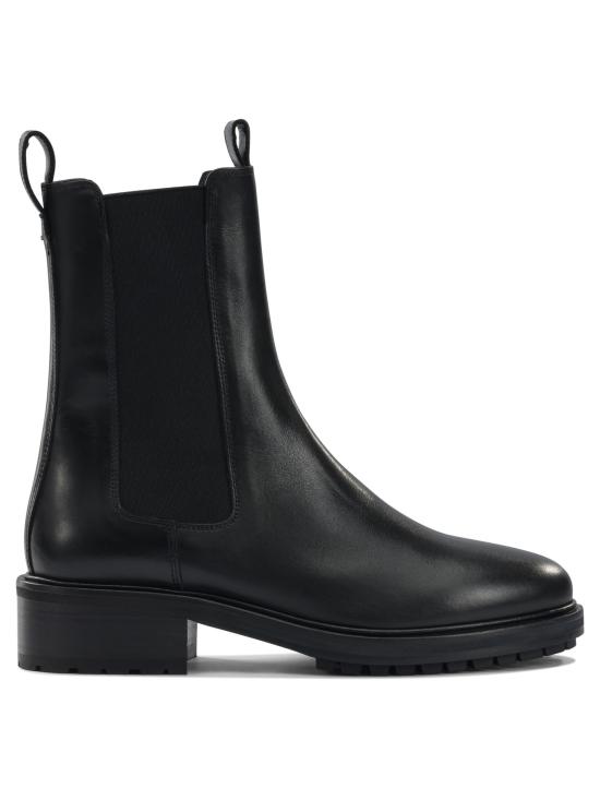 25FW 에이드 부츠 JACKCALF LEATHERBLACK Black