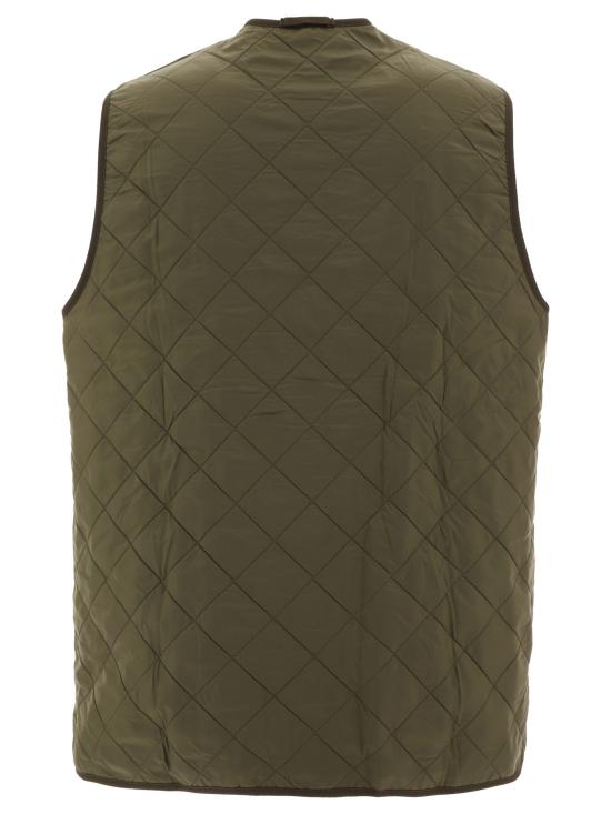 25FW 바버 폴라퀼트 지퍼인 라이너 MLI0002MLIOL91 Green - BARBOUR