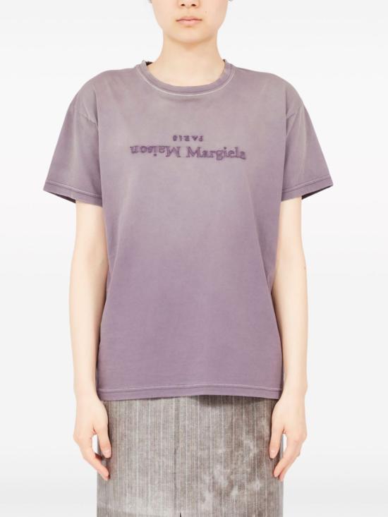 25FW 마르지엘라 반팔 티셔츠 S51GC0526S20079 969 Purple - MAISON MARGIELA