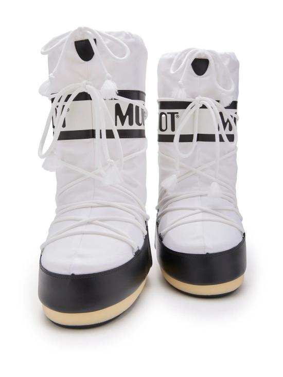25FW 문부츠 아이콘 나일론 부츠 80D1400440 NA02 White - MOON BOOT