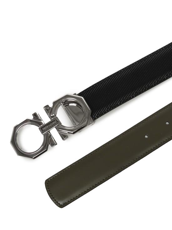 25FW 살바토레 페라가모 가죽 벨트 670266 781219011 Black - SALVATORE FERRAGAMO