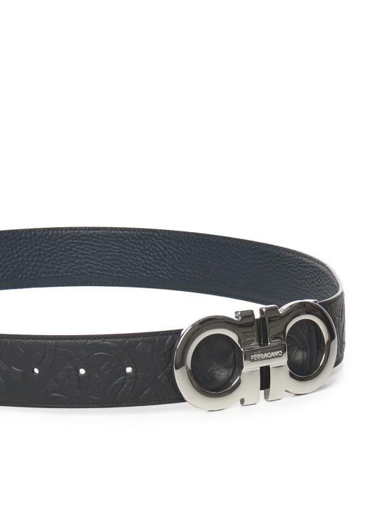 25FW 살바토레 페라가모 가죽 벨트 670270 765034003 Black - SALVATORE FERRAGAMO