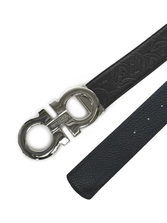 25FW 살바토레 페라가모 가죽 벨트 670270 765034003 Black - SALVATORE FERRAGAMO