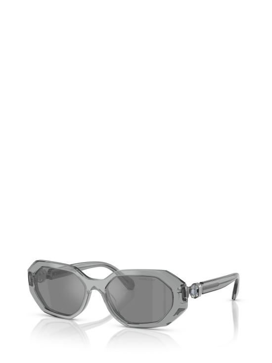 26FW 스와로브스키 선글라스 SK6028 10626G TRANSPARENT DARK GREY - SWAROVSKI