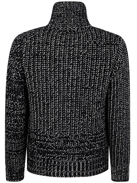 24FW 누어 가디건 RA48008 RA4809 BLACK ECRU - NUUR