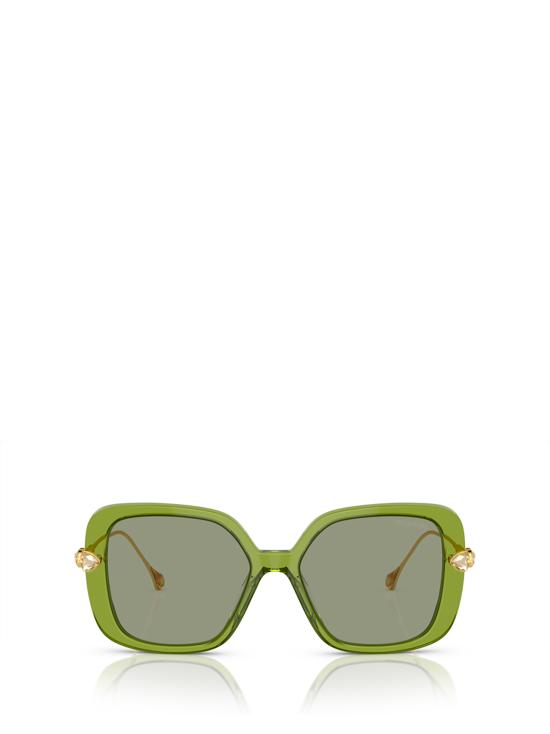 25FW 스와로브스키 선글라스 SK6011 3002 2 TRASPARENT GREEN
