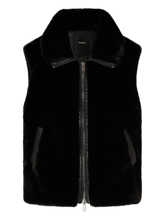 25FW 핑코 베스트 105107A2WN Z99 Black