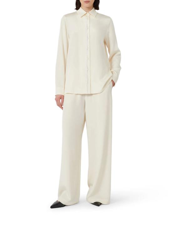 25FW 막스마라 블라우스/셔츠 2521116018600 BIANCO AVORIO - MAX MARA