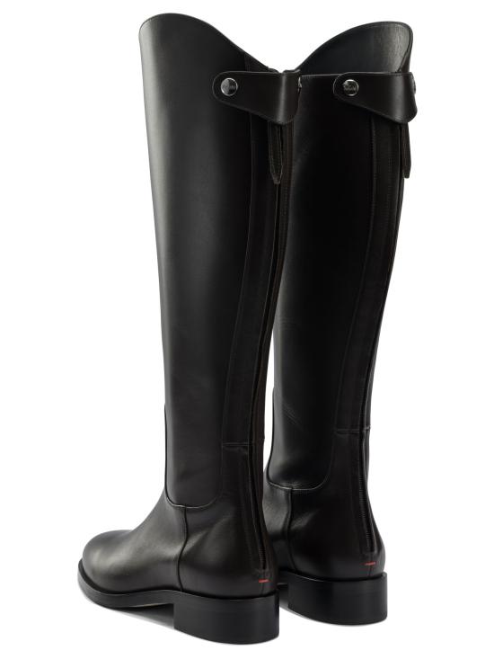 25FW 에이드 부츠 HECTORCALF LEATHERMOKA Brown - AEYDE