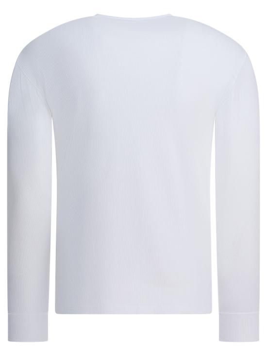 26SS 톰포드 긴팔 티셔츠 JHL019JMC067AW002 White - TOMFORD