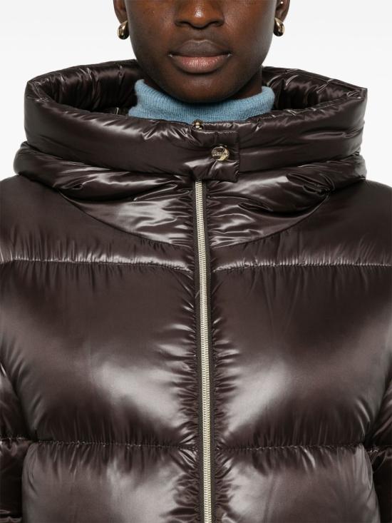 25FW 에르노 울트라라이트 나일론 롱 파카 PI001519D 12017Z8800 Brown - HERNO