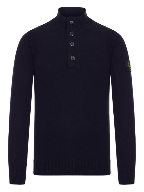 25FW 스톤 아일랜드 하프 집업 니트 스웨터 K2S155100040 S00A3V0020 - STONE ISLAND