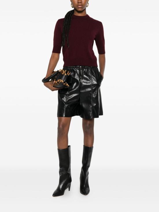 25FW 핑코 숏팬츠 SEMOLINO105370 A2P4Z99 Black - PINKO