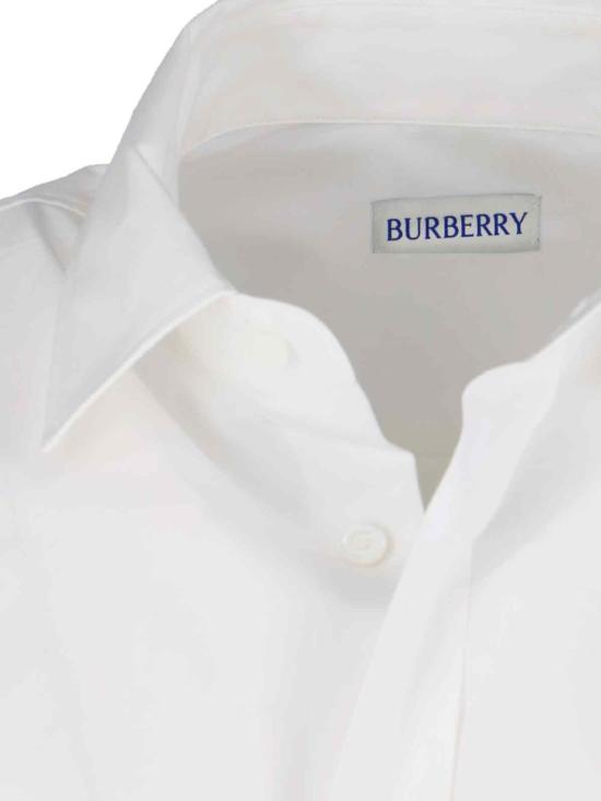  버버리 EKD 자수 코튼 셔츠 8095333B7347 White - BURBERRY