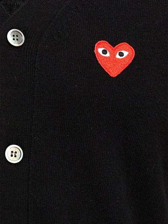 25FW 꼼데가르송 가디건 AXN0081 Black - COMME DES GARCONS