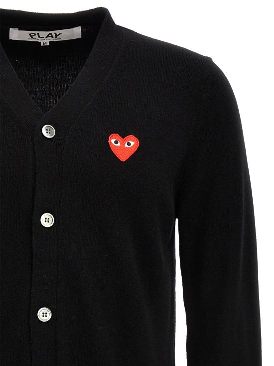 25FW 꼼데가르송 가디건 AXN0081 Black - COMME DES GARCONS