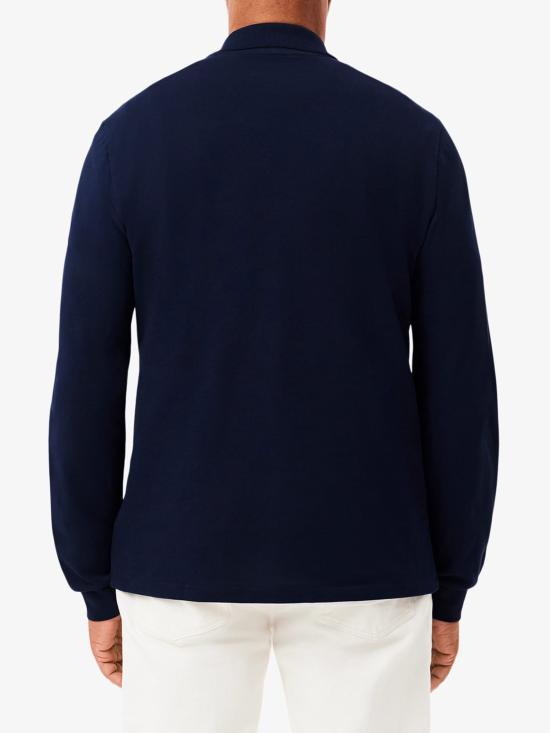 25FW 라코스테 클래식 롱슬리브 폴로 셔츠 L1312 166 BLUE - LACOSTE