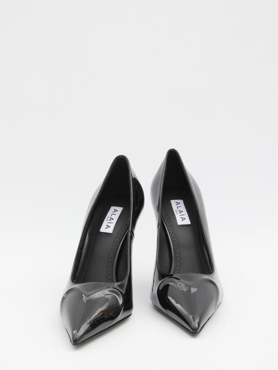 25FW 알라이아 힐/펌프스 AA3E089CK168999 NEGRO - ALAIA
