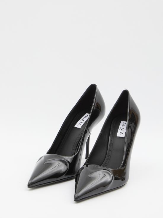 25FW 알라이아 힐/펌프스 AA3E089CK168999 NEGRO - ALAIA